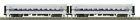 25040 -31 25051 2-car Coach Amfleet Mth Nos. Railking Amtrak