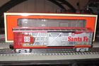6-58535 023922585356 Lionel Gauge Santa Fe War Bonnet Transparent Boxcar