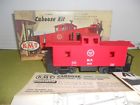 0504 1.98 Kmt Missouri Pacific Caboose Scale Assembled Kit Box