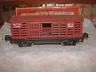 11-70031 Lionel Tinplate Cattle Car Brown New In Box