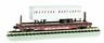16756 Bachmann Industries Flat Car With Ribbed Piggyback Trailer Western Maryland