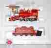 140-02 2-6-0 Bachmann On30 Budweiser Holiday Express Steam Engine Tender Locomotive