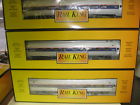 Amtrak30-4230a 2 Couch Cars 1 Pass. Mth Cafe -4230b-4230c Genesis Railking