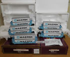 20-2889a Mth Maersk Twin Stack Intermodal Container Set Train Scale