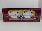 20-90013c Mth Santa Fe Flatcar Trailers New
