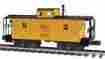 20-91582 Mth O Milwaukee Road N-6b Caboose With Operating Signal Man 658081378503
