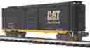 20-93178 Mth Nib Caterpillar 40ft Box Car Both Numbers