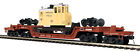 20-95237 Mth Norfolk Southern Depressed Flat Car With Crane 658081390734
