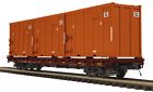 20-95260 Mth Norfolk Southern Flat Car Container 658081398433