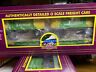 20-95381 Mth Illinois Terminal Flat Car With Pup Trailers New