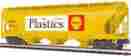 20-97766 Mth Shell Plastics 3-bay Centerflow Hopper