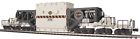 20-98492 Mth Premier Gauge Harley Davidson Schnabel Flat Car Transformer
