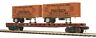 20-98696 Mth Cn Flatcar With Pup Trailers Nib 658081272122