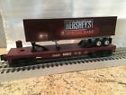 6-26665 26665 Lionel Hersheys Special Dark Flatcar With Excellent Condition