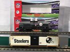 30-73211 Mth Railking Lot Pittsburgh Steeler Box Tank Car 658081225623