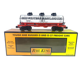 30-73256 Mth Western Maryland #73528 3-dome Tank Car