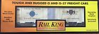 30-74015 Mth Rail King Auto Transportation Window Boxcar Porsches