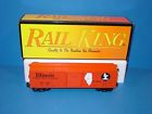 74043 30 - Rail King By Mth Rk Icg Illinois State Box Car