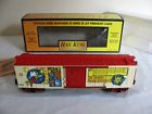 30-74493 Mth Vintage Rail King Merry Christmas Holiday Box Car Nos