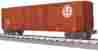30-74769 Mth Bnsf 50 Double Door Plugged Boxcar 658081353739