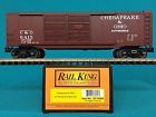 30-74806 Mth Railking Chesapeake Ohio Double Door Box Car 658081364803