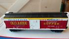 30-74880 Mth Old Judge Coffee Boxcar By Gauge Billboard Car Lionle