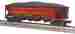 30-75395 Mth Railking O Trains 800 Gulf Mobile Ohio 4-bay Hopper Car