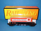 76048 30 - Mth Rail King Illinois Central Flat Trailer