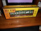 30-76060 Rail King Freight Car Union Pacific Flat Lumber 658081051529