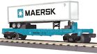30-76333 Mth Maersk Flat Car 658081265896 30-76333 Mth Maersk Flat Car 658081265896