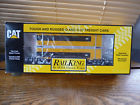 30-76483 Mth Rail King Caterpillar Husky Stack Car 658081325804