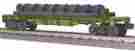 30-76575 Mth O Us Army Flatcar W Wheel Sets 658081358451
