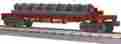 30-76617 Mth O Bnsf Flatcar With Wheel Set 923015 658081372433