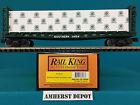 30-76649 Mth Southern Bulkhead Flat Car Load Nib 658081381763