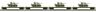 30-76741 Mth Car Flat Set With Wolverine Tanks Railking Gauge Rail