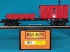 30-79029 Mth Railking Jersey Central Crane Tender Car Nib 658081062136