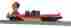 30-79423 Mth Railking Rail King Die-cast Operating Searchlight Car New Haven