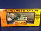 30-79456 Mth Scale New York Central Flat Car Operating 658081365336