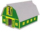 30-90406 Mth Green Yellow Trim Rail King Barn