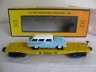 33-7606 Mth Rail King Rugged Rails Santa Fe Flat Car Chevy