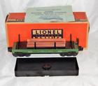 3461-25 Lionel Green Die Cast Automatic Log Dump Car Logs Instrctns
