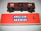 3493-625 Lionel Original Scarce Soo Line Operating Box Car Ob