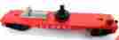 3510 Lionel C-6 Postwar Rare O Gauge Red Satellite Launching Car From 1962