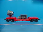 4571 Marx Vintage Depressed Center Flat Car Wecx Generator Searchlight