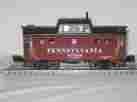 477899 Caboose Mth Railking Pennsylvania Prr N5c O 027 Wks W Lionel 03