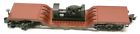50071 Mth Pacific 9 Depressed-center Generator Union Flatcar