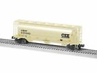 6-84923 57.59 Lionel Cylindrical Covered Hopper Csx