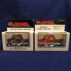 6-12794 6-12861 Lionel Lot Of Die Cast Metal Tractors And Both Nib