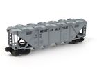 6-16427 Lionel Western Maryland Covered Hopper Gauge Model Trains Freight Cars