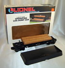 6-16604 Lionel Train Operating Log Dump Car Box Scale 023922166043
